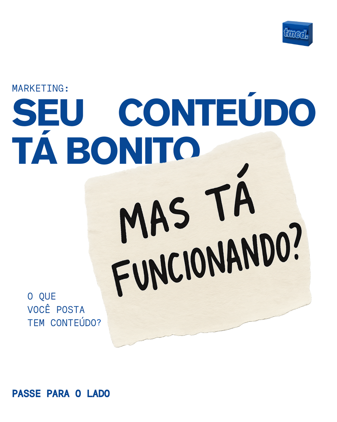 TMCD — Conteúdo, TMCD